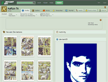 Tablet Screenshot of karza-76.deviantart.com