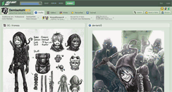 Desktop Screenshot of demiseman.deviantart.com