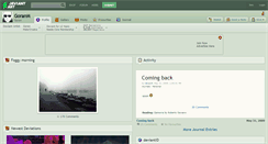 Desktop Screenshot of goranm.deviantart.com