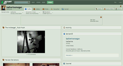 Desktop Screenshot of katherinemegan.deviantart.com
