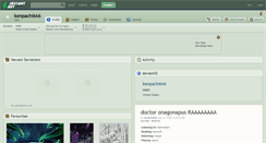 Desktop Screenshot of kenpachi666.deviantart.com