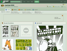 Tablet Screenshot of jackster3000.deviantart.com