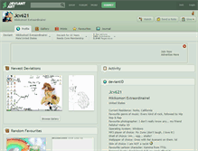 Tablet Screenshot of jcv621.deviantart.com