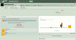 Desktop Screenshot of daft-club-on-da.deviantart.com