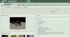 Desktop Screenshot of dj-prismatica.deviantart.com