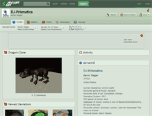 Tablet Screenshot of dj-prismatica.deviantart.com