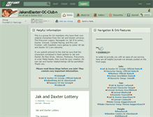 Tablet Screenshot of jakanddaxter-oc-club.deviantart.com