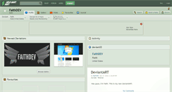 Desktop Screenshot of faithdev.deviantart.com