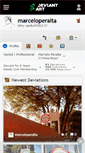 Mobile Screenshot of marceloperalta.deviantart.com