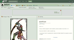Desktop Screenshot of madsule5.deviantart.com