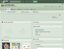 Tablet Screenshot of ichi-chan4eva.deviantart.com
