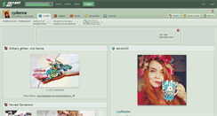 Desktop Screenshot of cydienne.deviantart.com