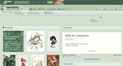 Desktop Screenshot of hennachoko.deviantart.com