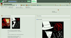 Desktop Screenshot of monoclelayton.deviantart.com