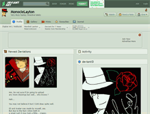 Tablet Screenshot of monoclelayton.deviantart.com