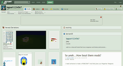 Desktop Screenshot of legoart1234567.deviantart.com