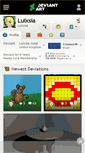Mobile Screenshot of luixsia.deviantart.com