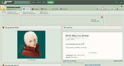Desktop Screenshot of keikomurasaki.deviantart.com