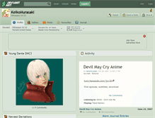 Tablet Screenshot of keikomurasaki.deviantart.com