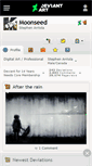 Mobile Screenshot of moonseed.deviantart.com