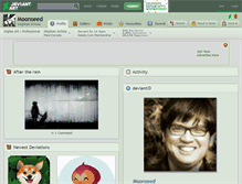 Tablet Screenshot of moonseed.deviantart.com