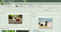 Desktop Screenshot of coacoadoodle.deviantart.com