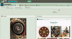 Desktop Screenshot of dreamingaze.deviantart.com