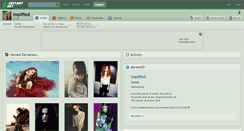 Desktop Screenshot of implified.deviantart.com