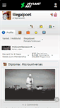 Mobile Screenshot of illegalpoet.deviantart.com