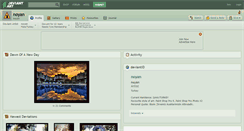 Desktop Screenshot of noyan.deviantart.com