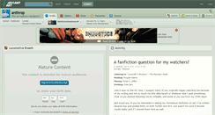 Desktop Screenshot of anthrop.deviantart.com