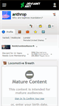 Mobile Screenshot of anthrop.deviantart.com