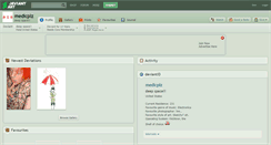 Desktop Screenshot of medicplz.deviantart.com