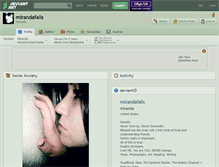 Tablet Screenshot of mirandafalls.deviantart.com