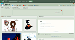 Desktop Screenshot of classic-tea.deviantart.com