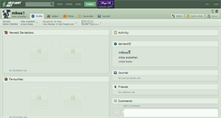 Desktop Screenshot of mikea.deviantart.com