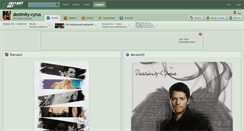 Desktop Screenshot of destinity-cyrus.deviantart.com