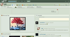 Desktop Screenshot of jialin.deviantart.com