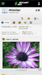 Mobile Screenshot of nickellan.deviantart.com