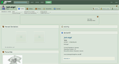 Desktop Screenshot of just-angel.deviantart.com