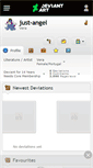 Mobile Screenshot of just-angel.deviantart.com