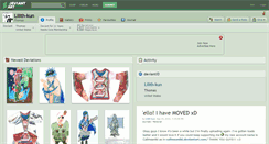 Desktop Screenshot of lilith-kun.deviantart.com