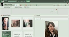 Desktop Screenshot of dragon-breathe.deviantart.com