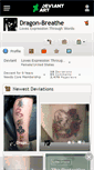 Mobile Screenshot of dragon-breathe.deviantart.com