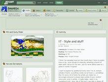 Tablet Screenshot of eman824.deviantart.com