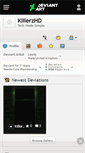 Mobile Screenshot of killerzhd.deviantart.com
