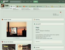 Tablet Screenshot of naggy.deviantart.com