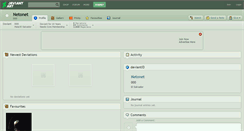Desktop Screenshot of netonet.deviantart.com