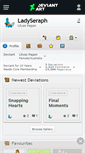 Mobile Screenshot of ladyseraph.deviantart.com