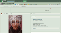 Desktop Screenshot of hatsuharu-sohma-club.deviantart.com